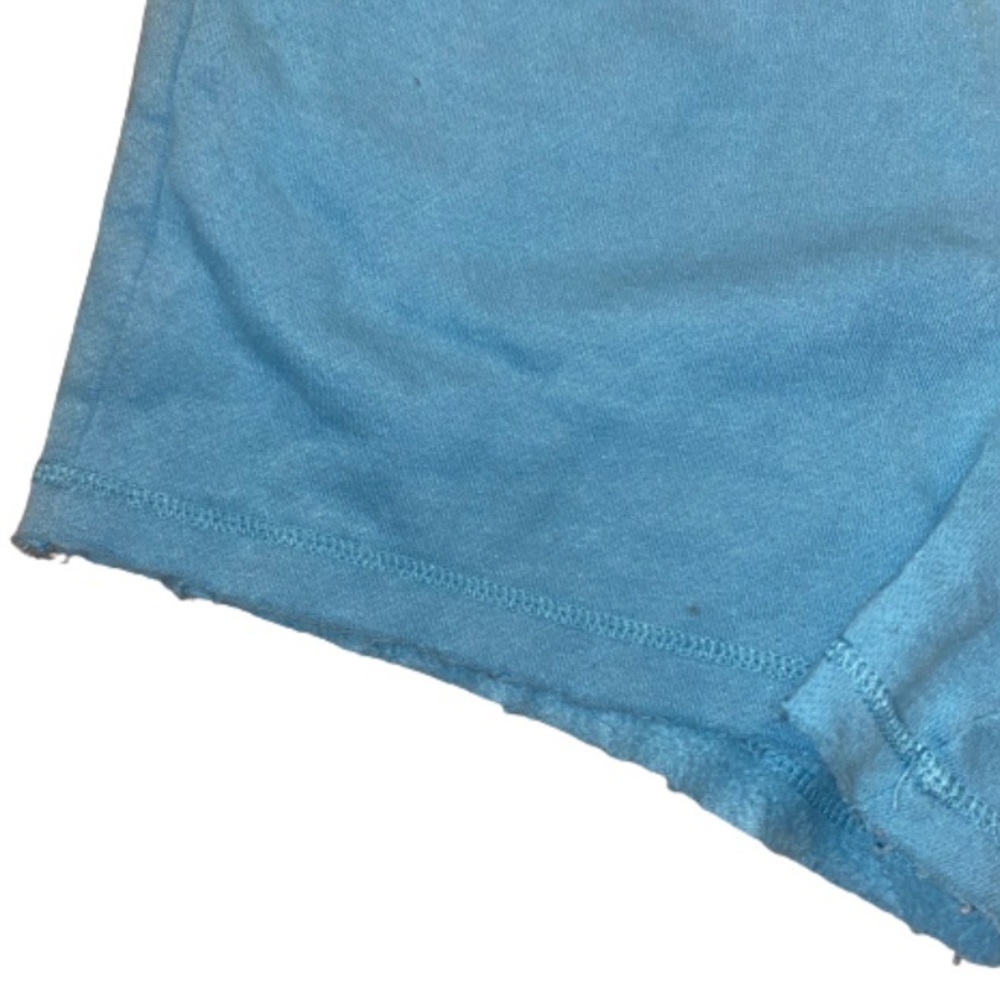 Justice Girl’s Size Large (12/14) Blue Elastic Sweat Shorts - Picture 5 of 7